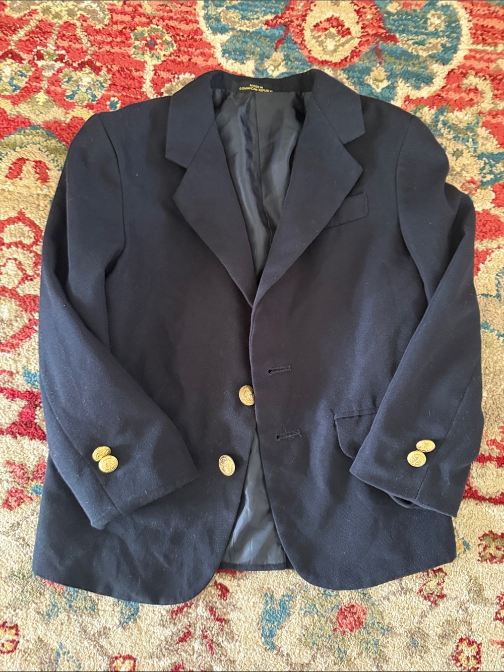 Classic Navy Blazer Uniform Blazer
